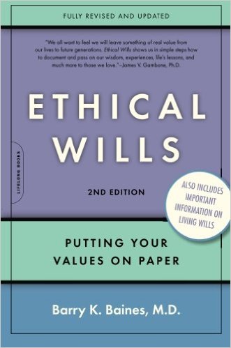 ethical wills book